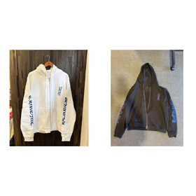 Chrome Hearts CH Cross Floral Sleeve Zipper Hooded Jacket-4836